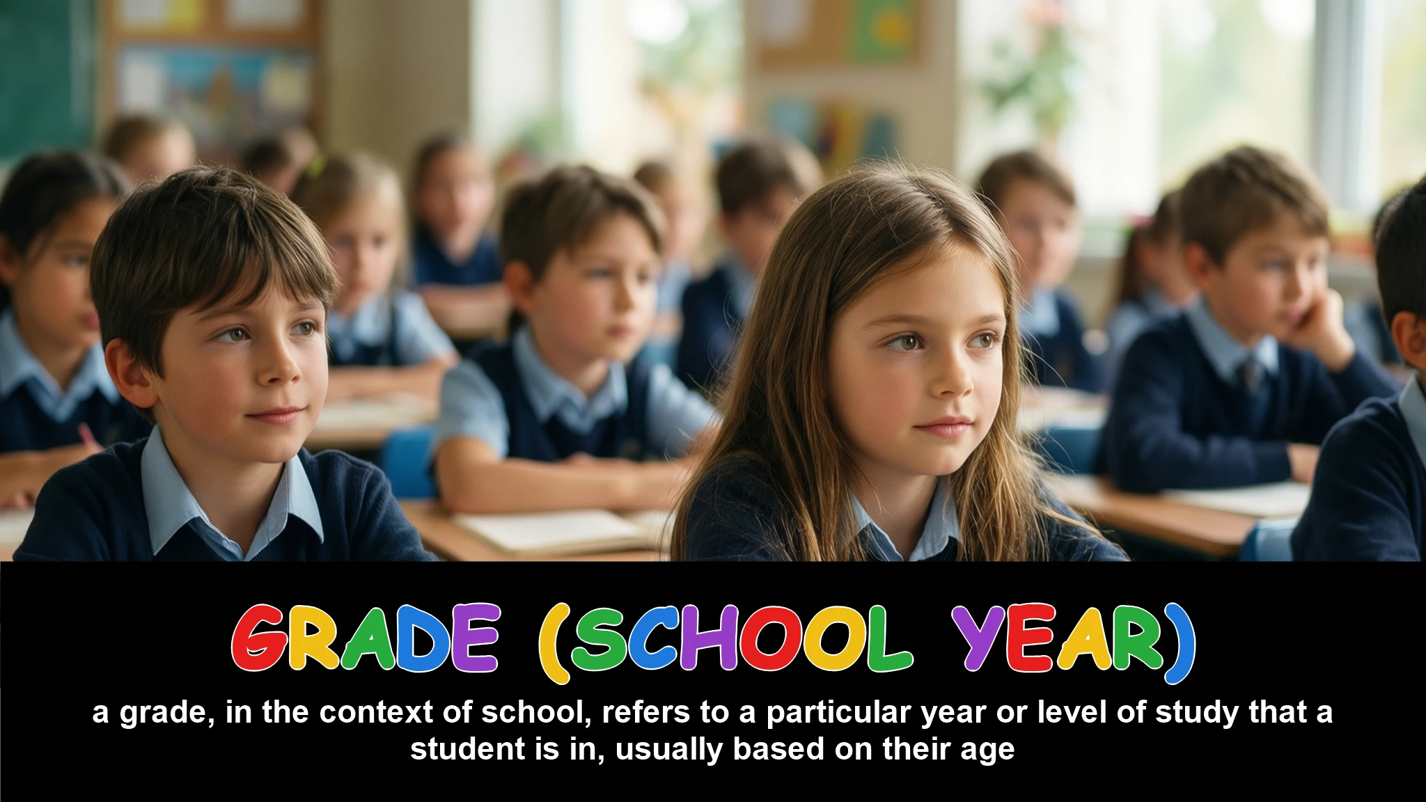 English Illustration for grade (school year)
